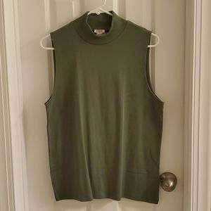 [J.Crew] Mock Neck Top